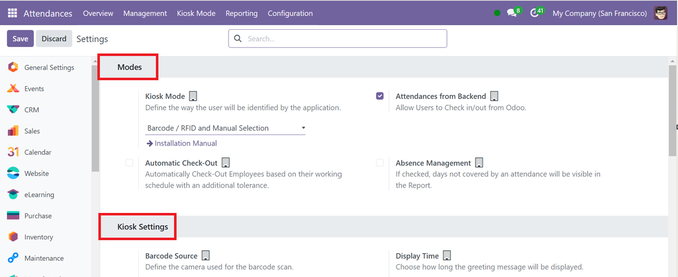 Odoo 18 point of sale and restaurant