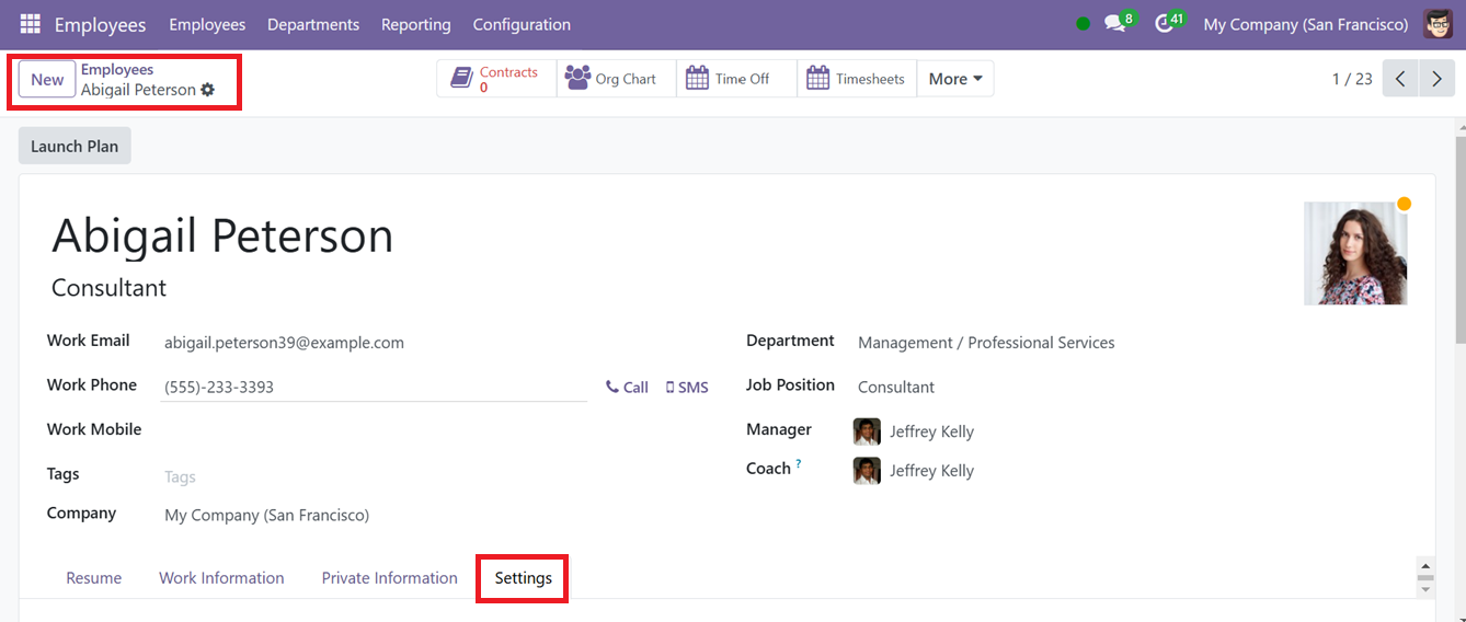 Odoo 18 Attendance