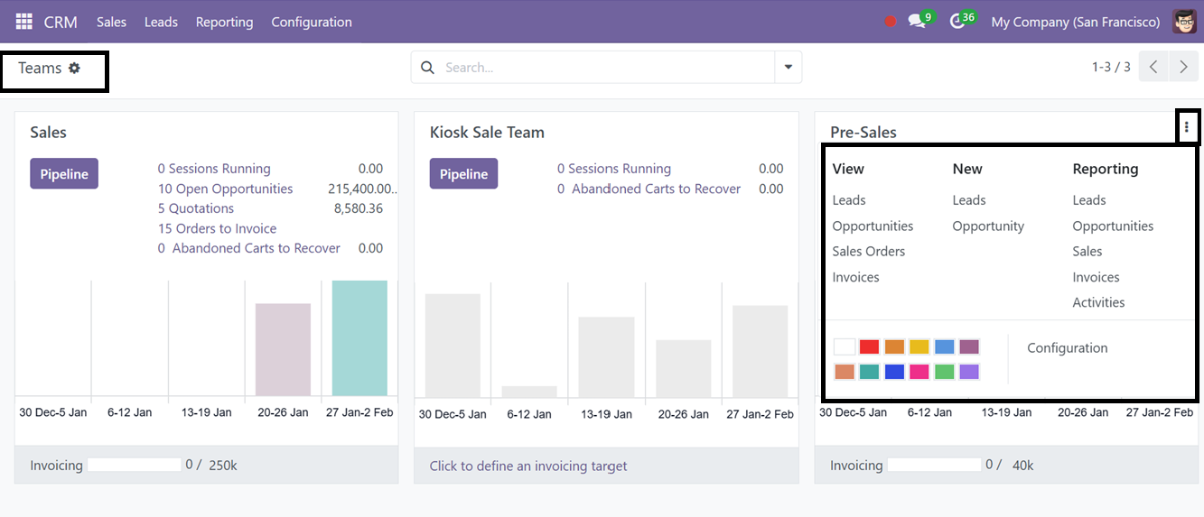 Odoo 18 crm