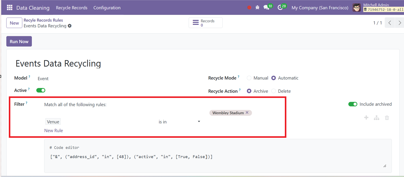 Odoo 18 Project