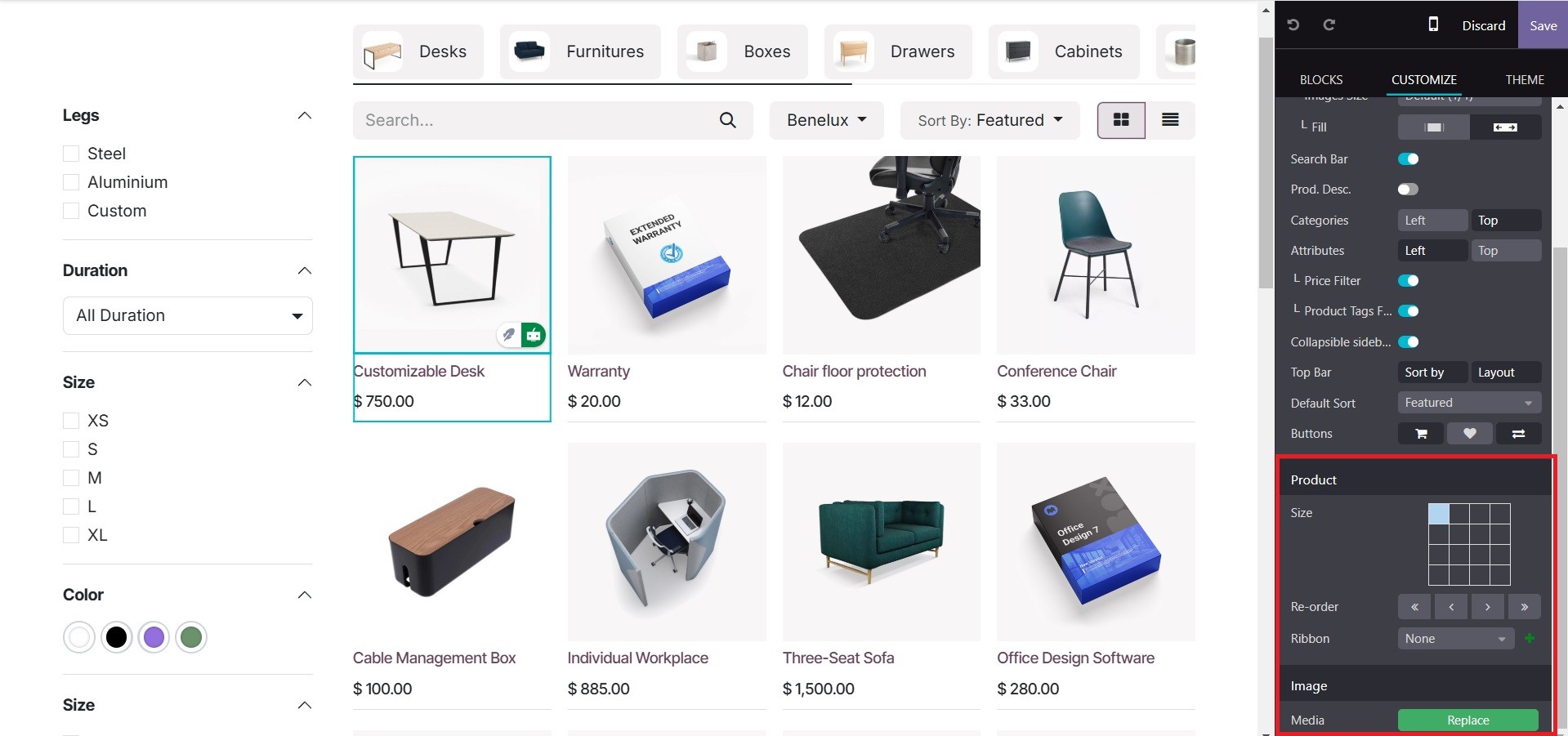 Odoo 18 E-COMMERCE