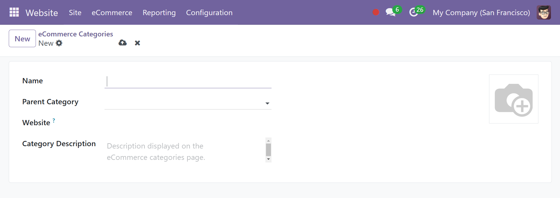 Odoo 18 E-COMMERCE