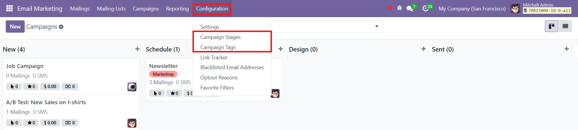 Odoo 18 Project