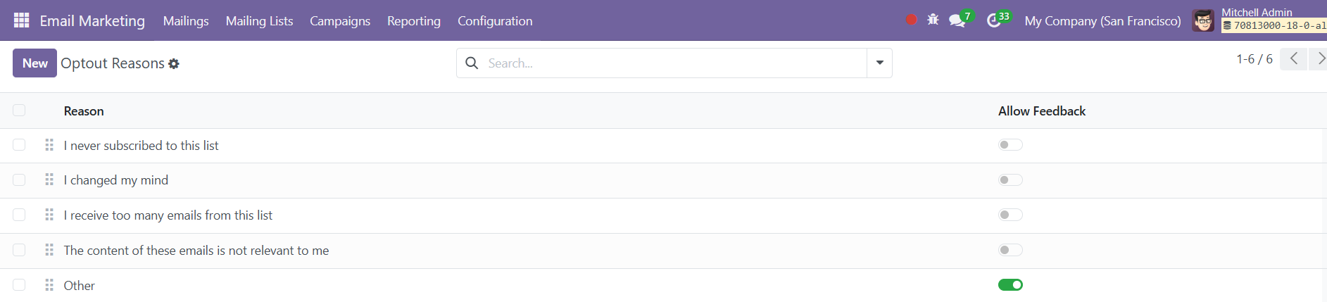 Odoo 18 Project