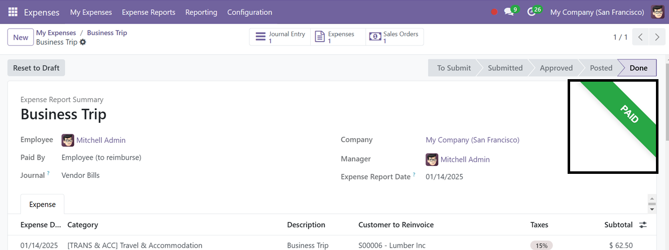 Odoo 18 Project