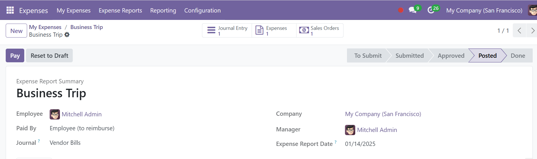 Odoo 18 Project