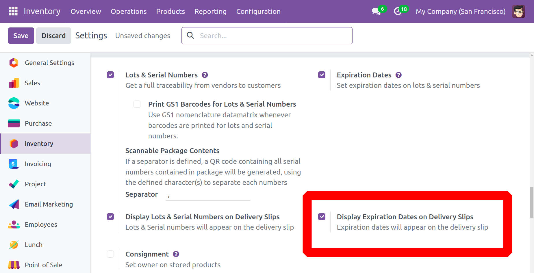 Odoo 18 Project