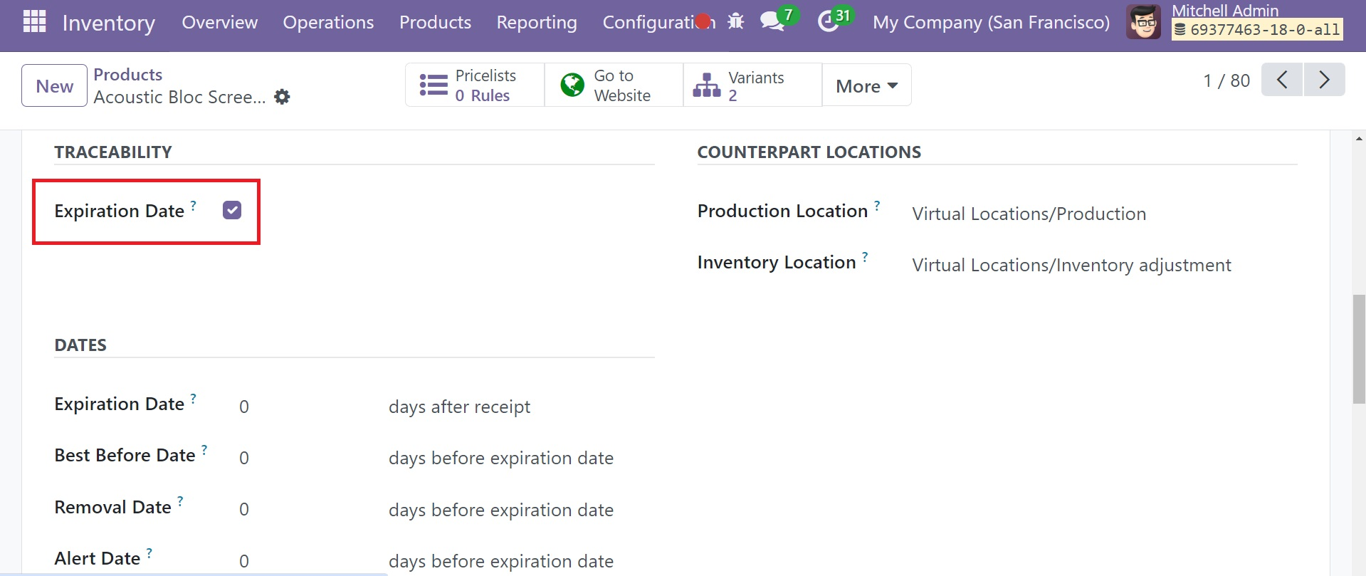 Odoo 18 Project