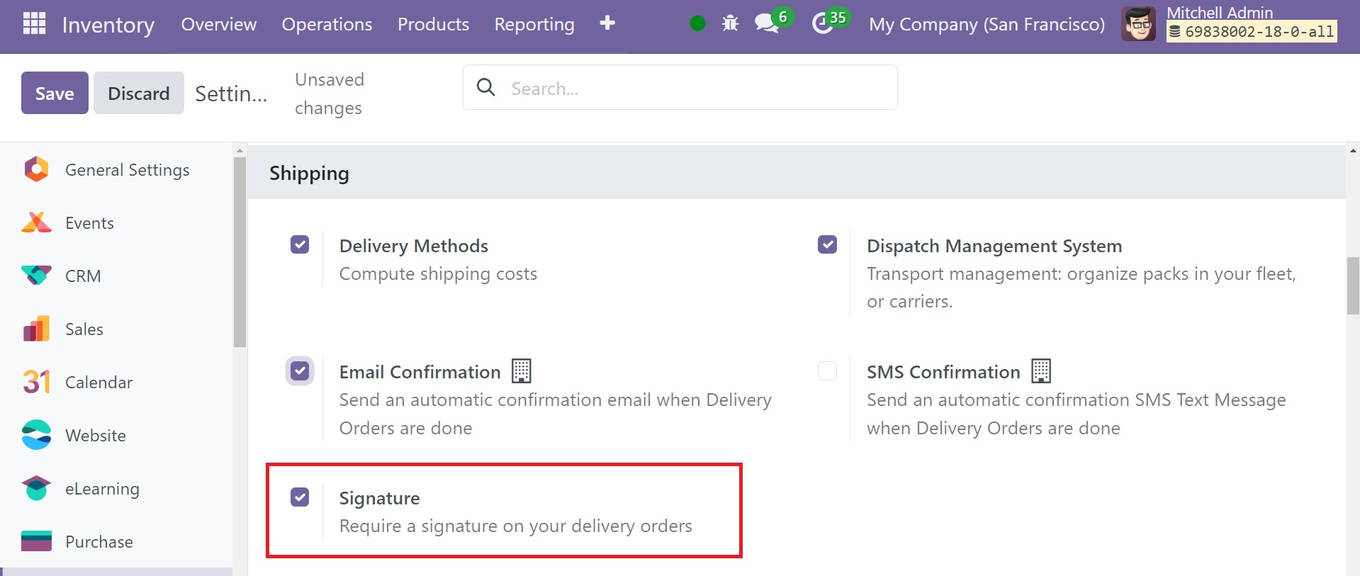 Odoo 18 Project