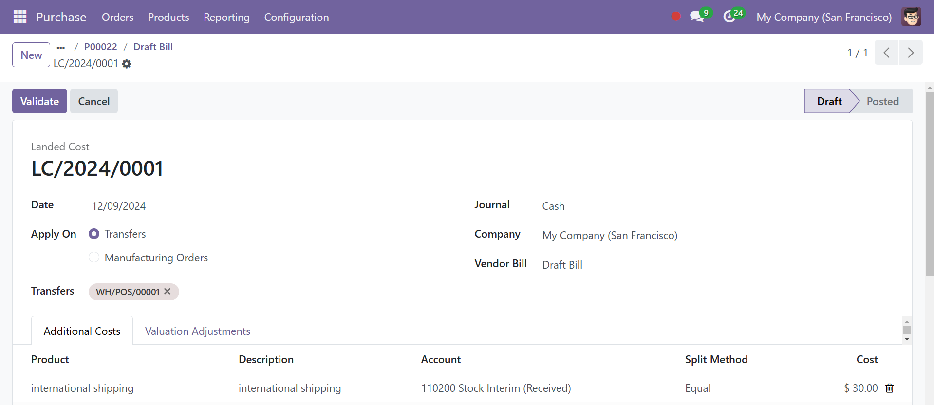 Odoo 18 Project