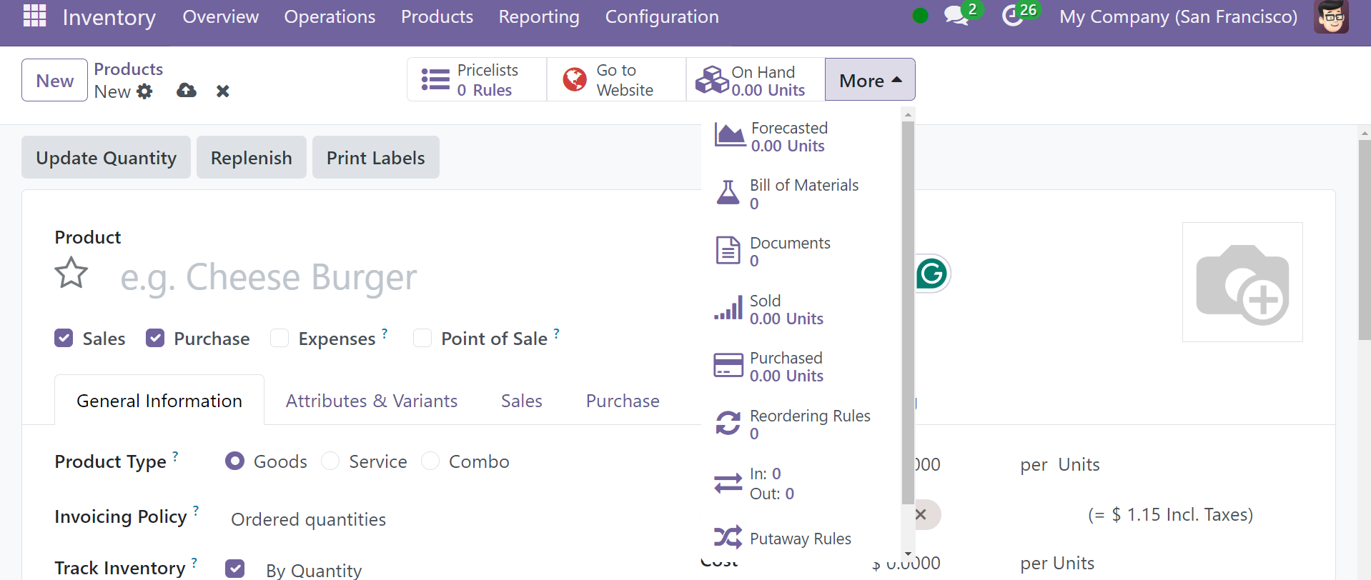 Odoo 18 Project