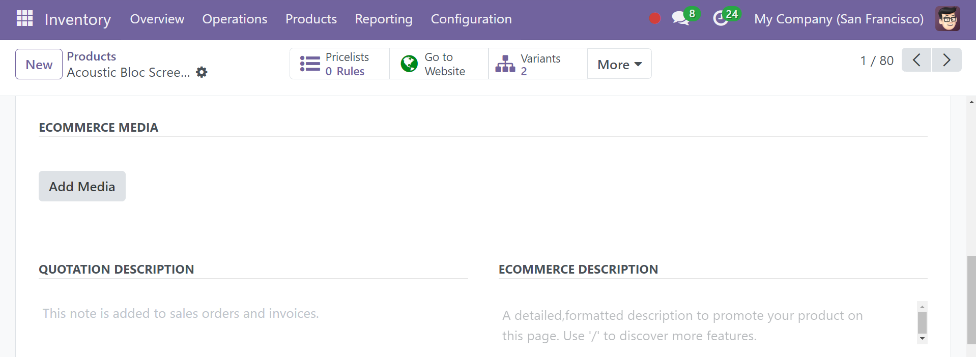 Odoo 18 Project