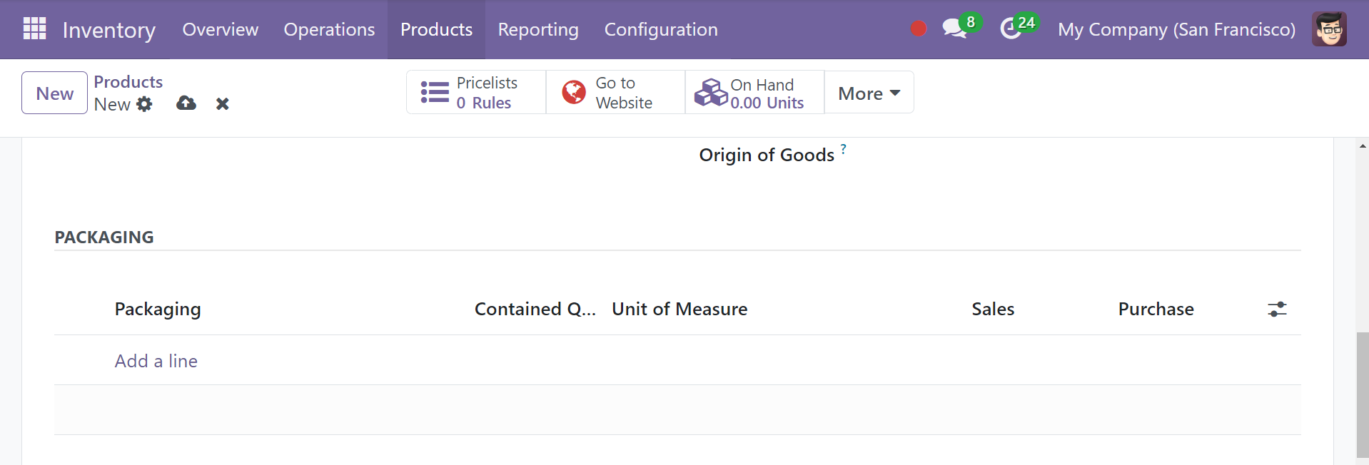 Odoo 18 Project