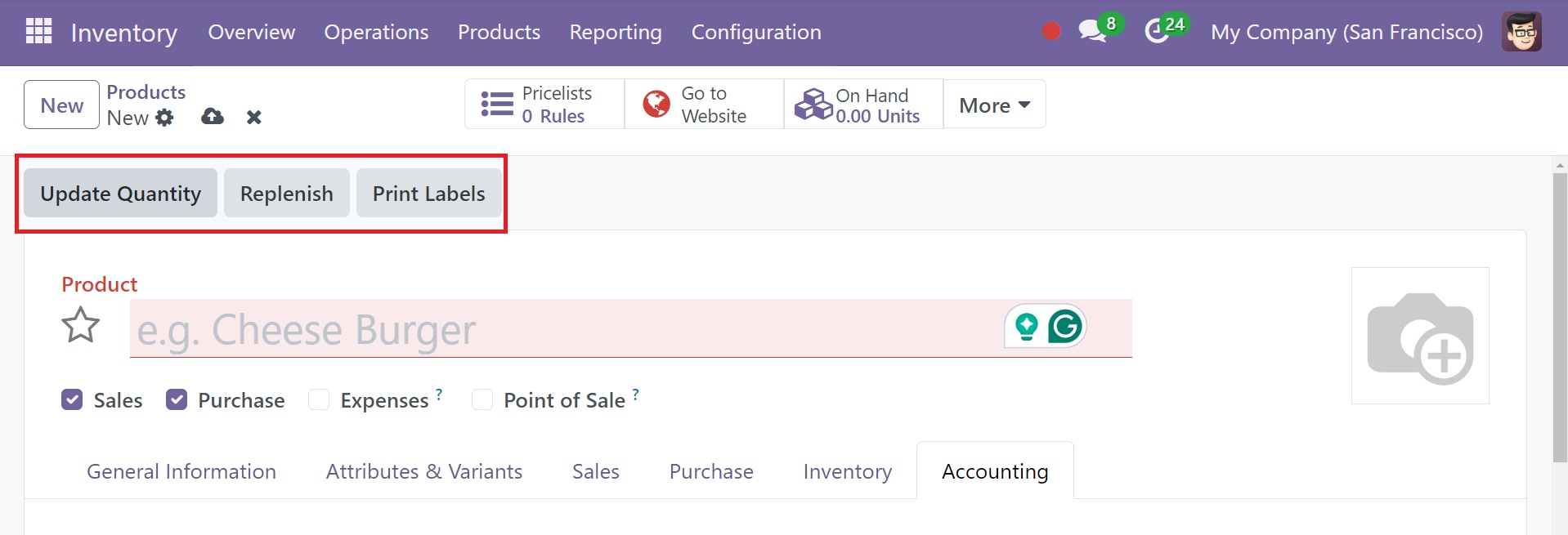 Odoo 18 Project