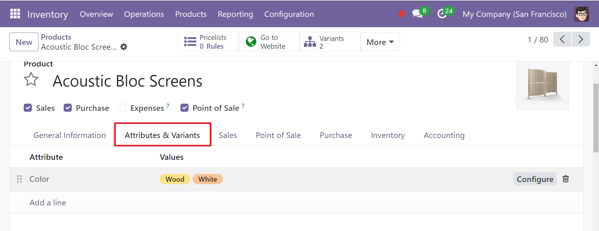 Odoo 18 Project