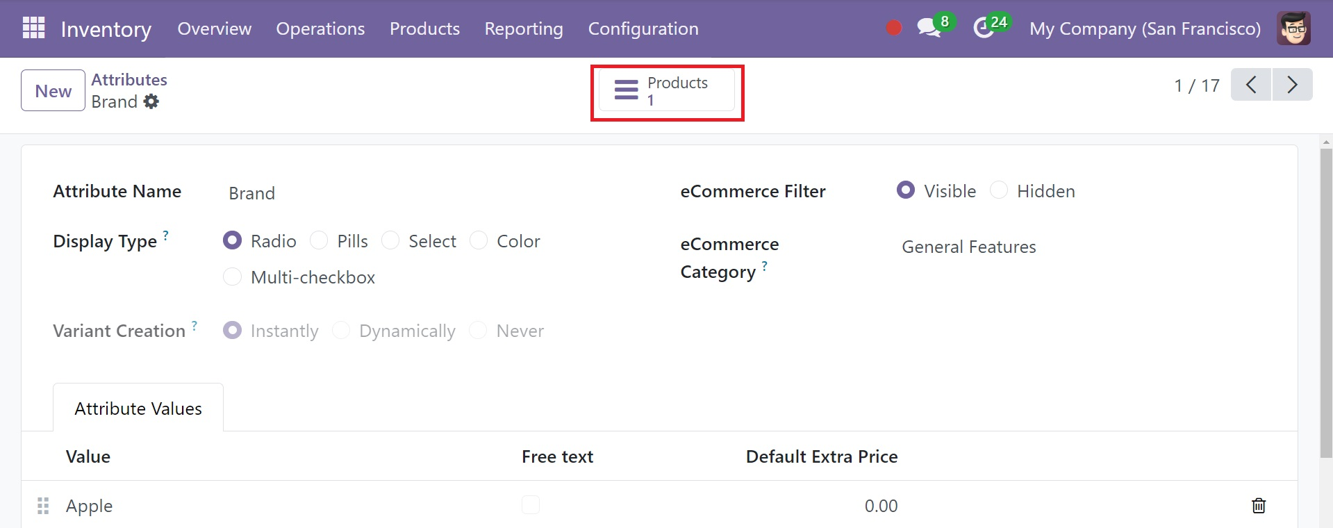 Odoo 18 Project