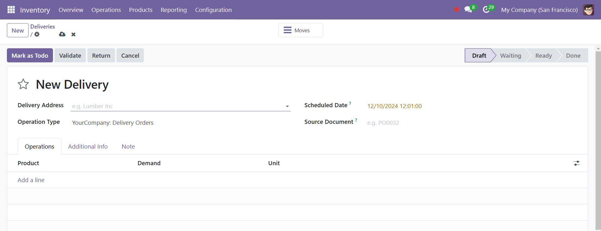 Odoo 18 Project