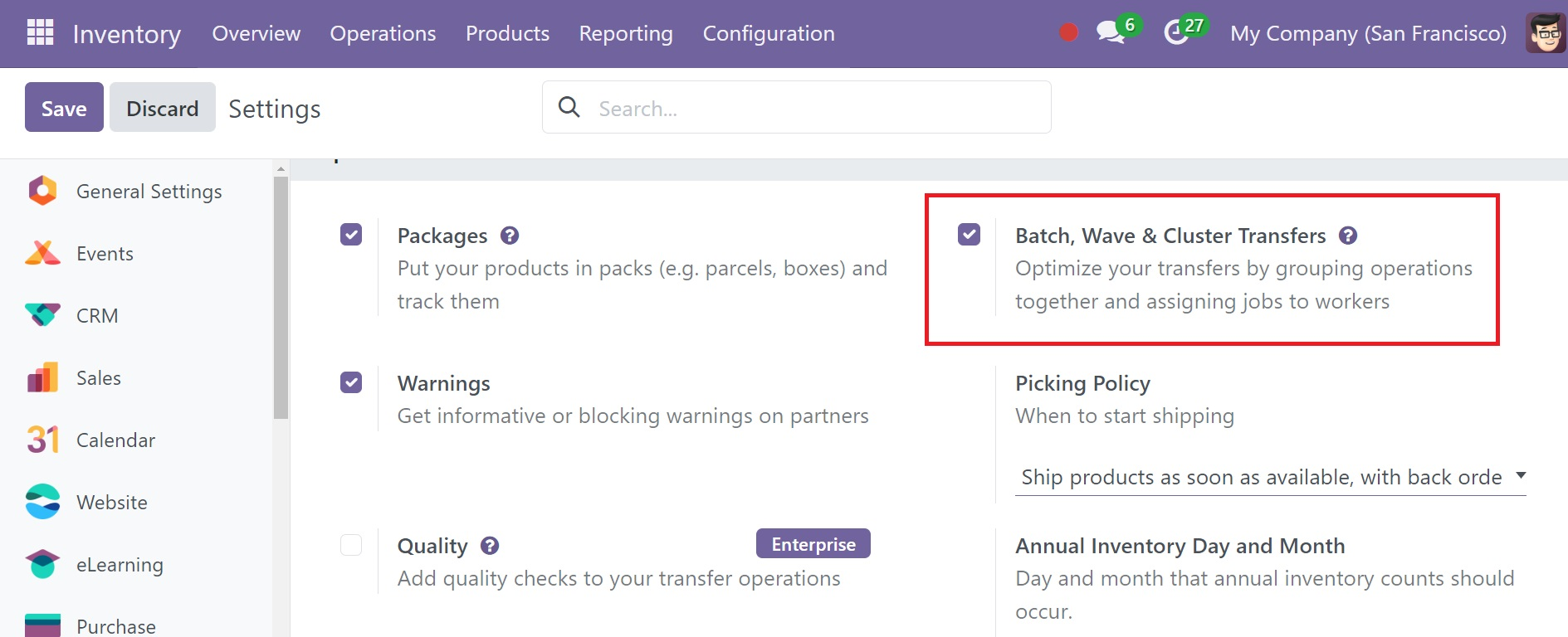 Odoo 18 Project