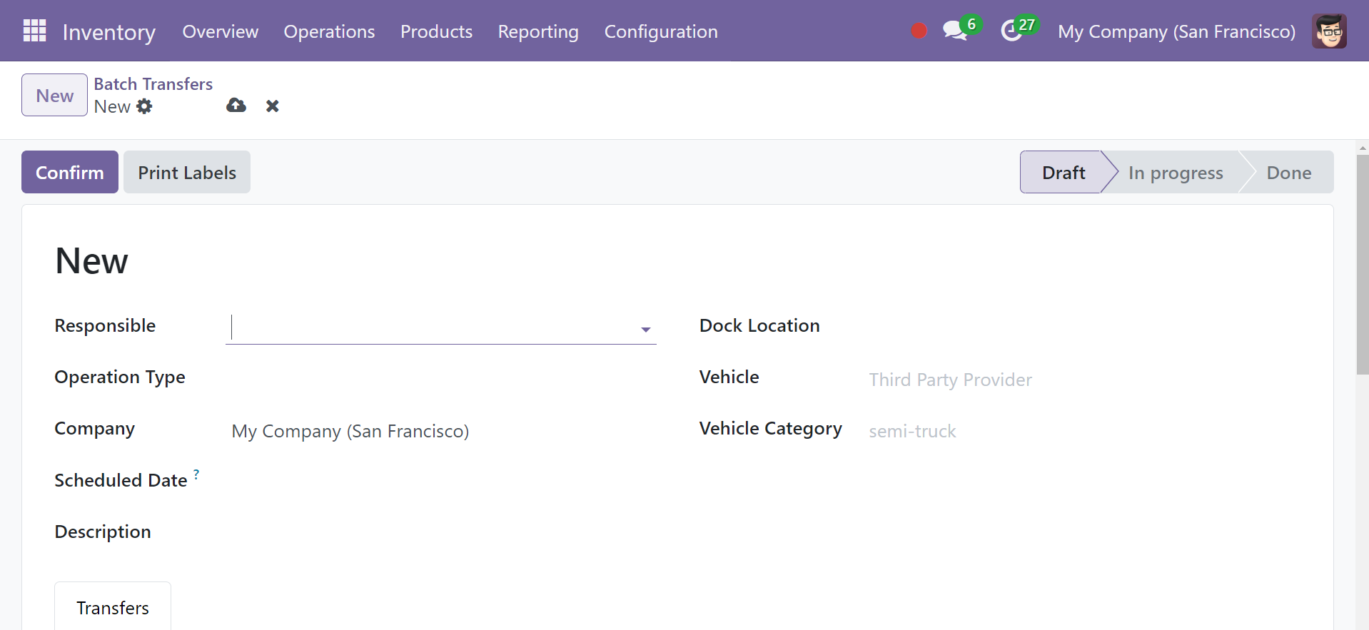Odoo 18 Project