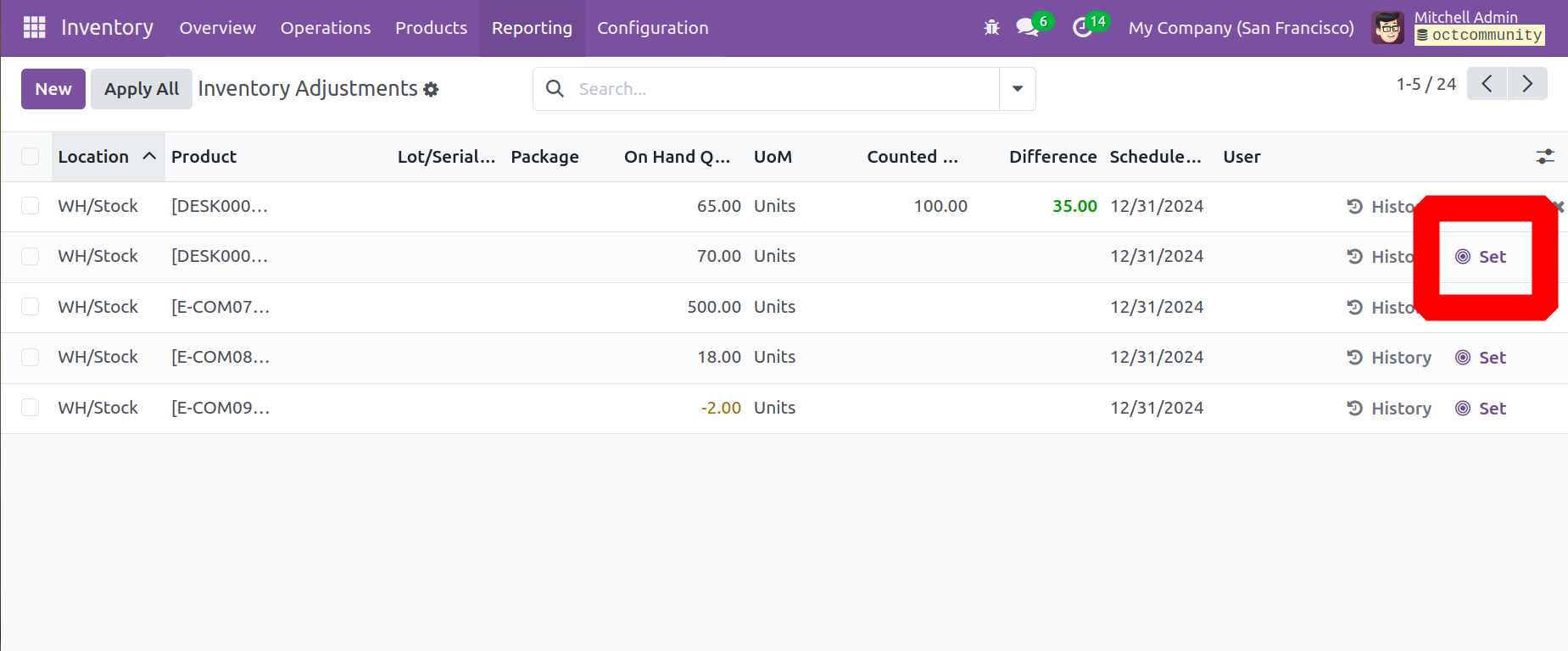 Odoo 18 Project