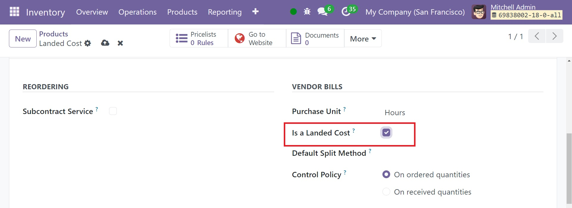 Odoo 18 Project