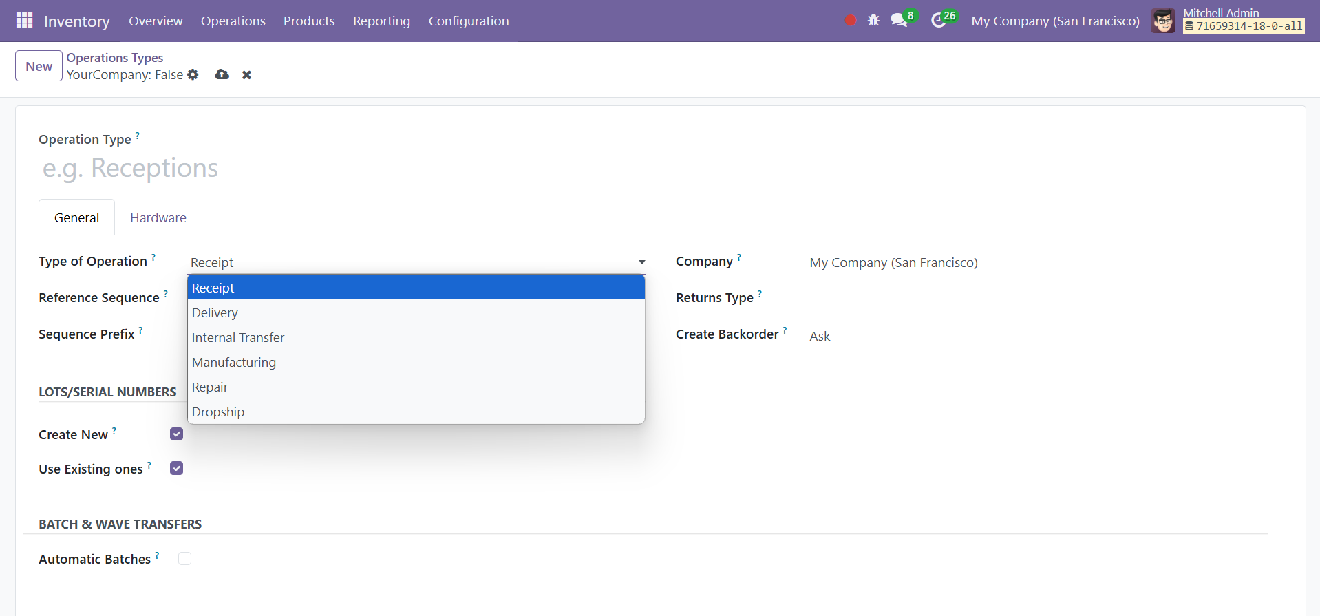 Odoo 18 Project
