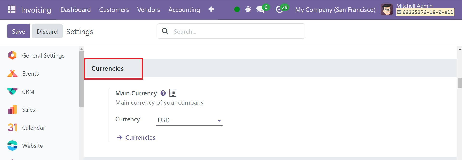 Odoo 18 Project