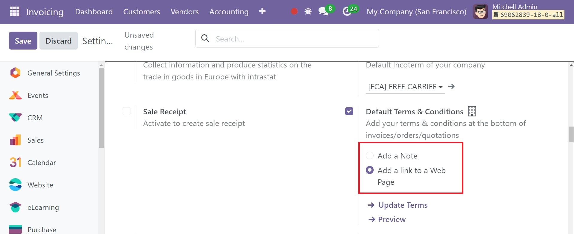 Odoo 18 Project