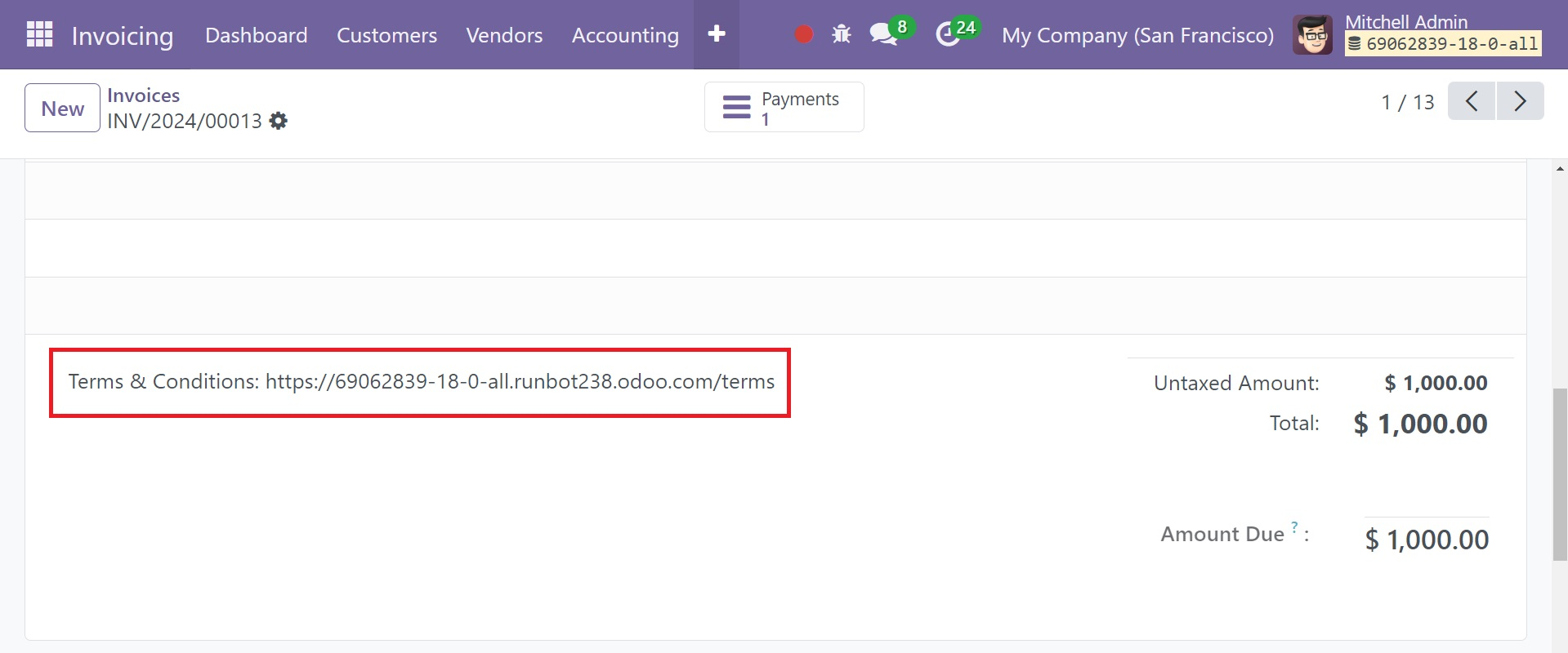 Odoo 18 Project