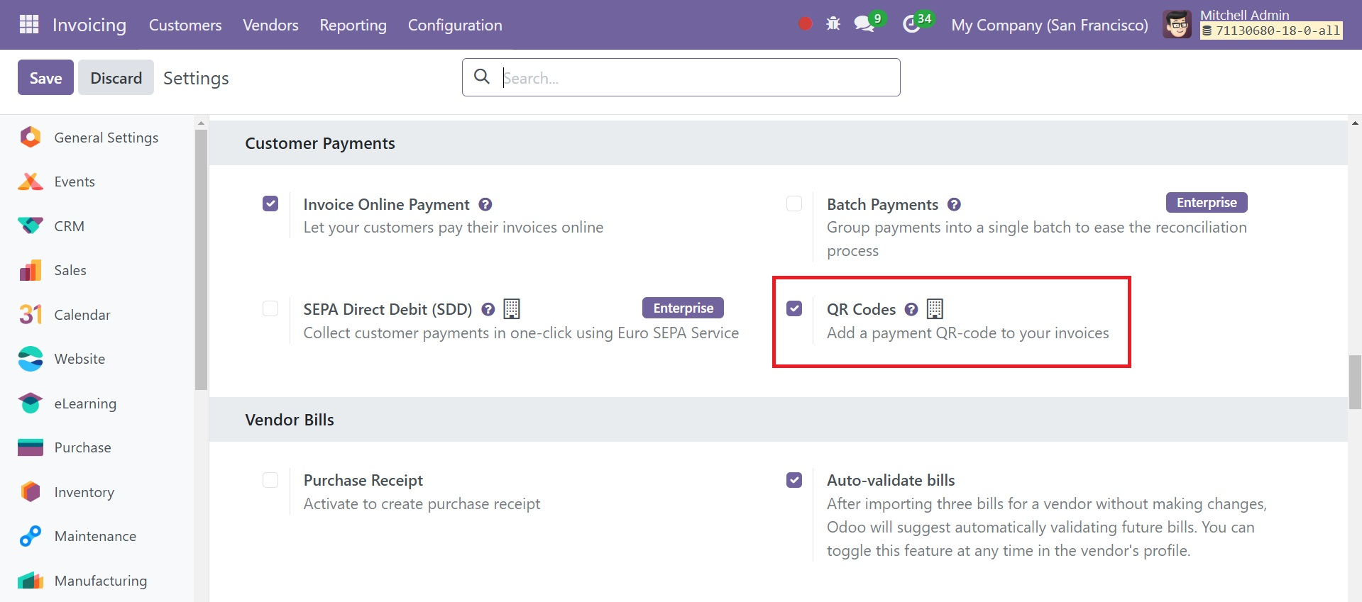 Odoo 18 Project