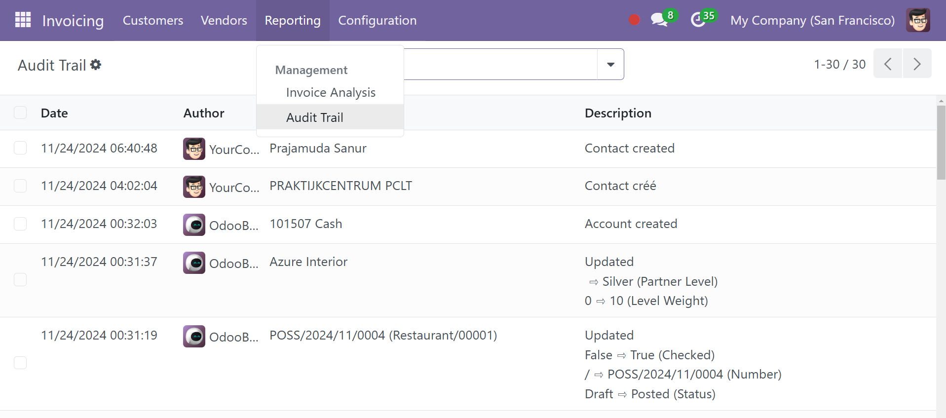 Odoo 18 Project