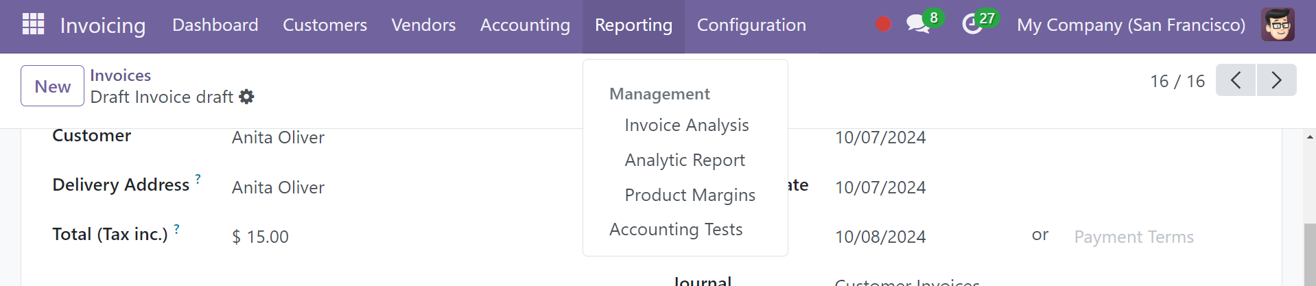 Odoo 18 Project
