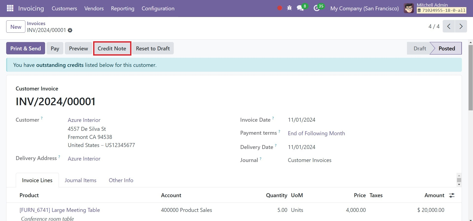 Odoo 18 Project