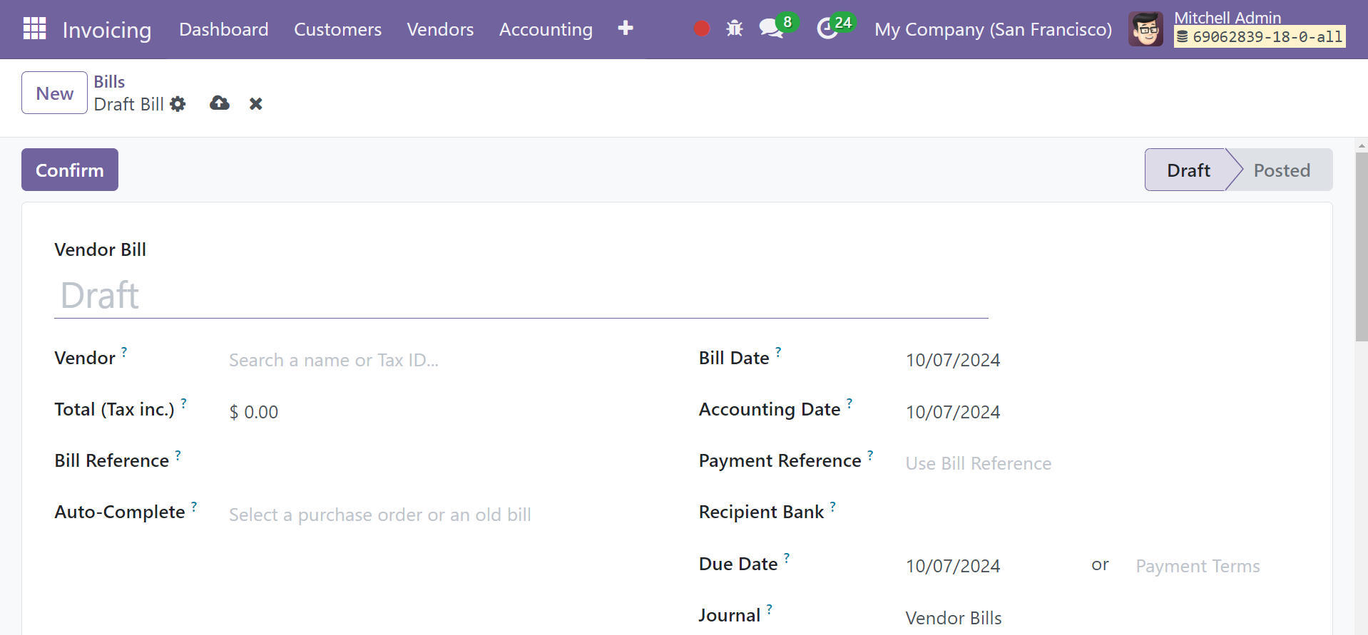 Odoo 18 Project