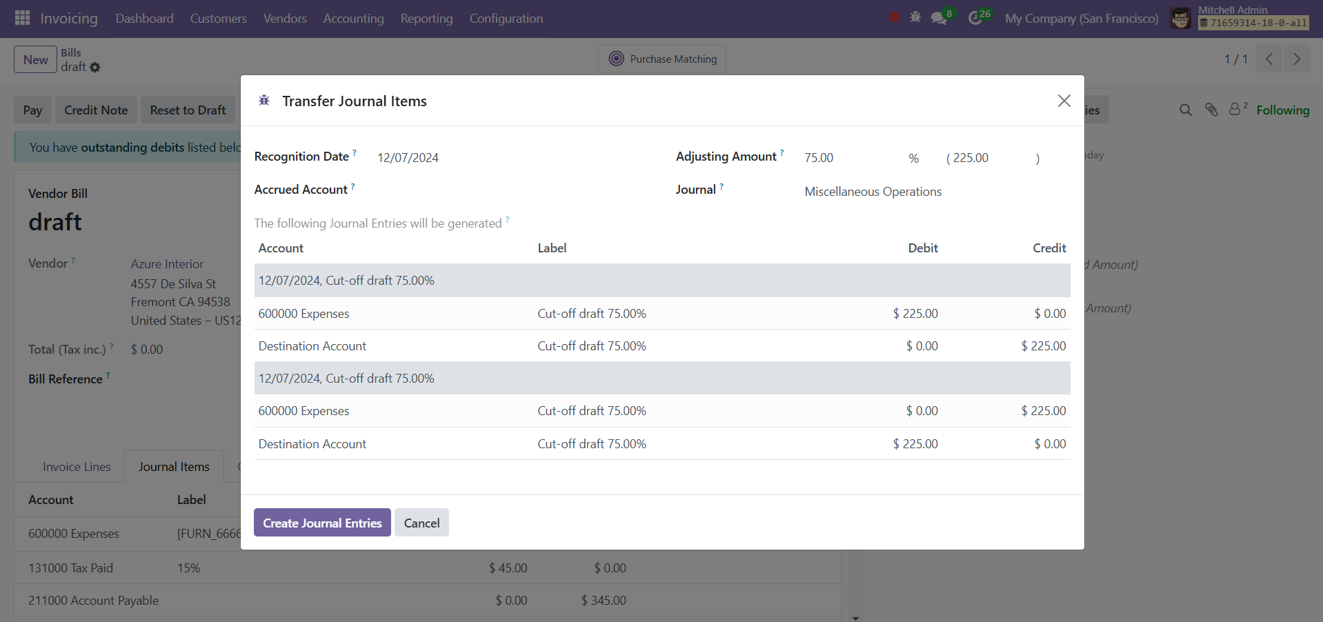 Odoo 18 Project