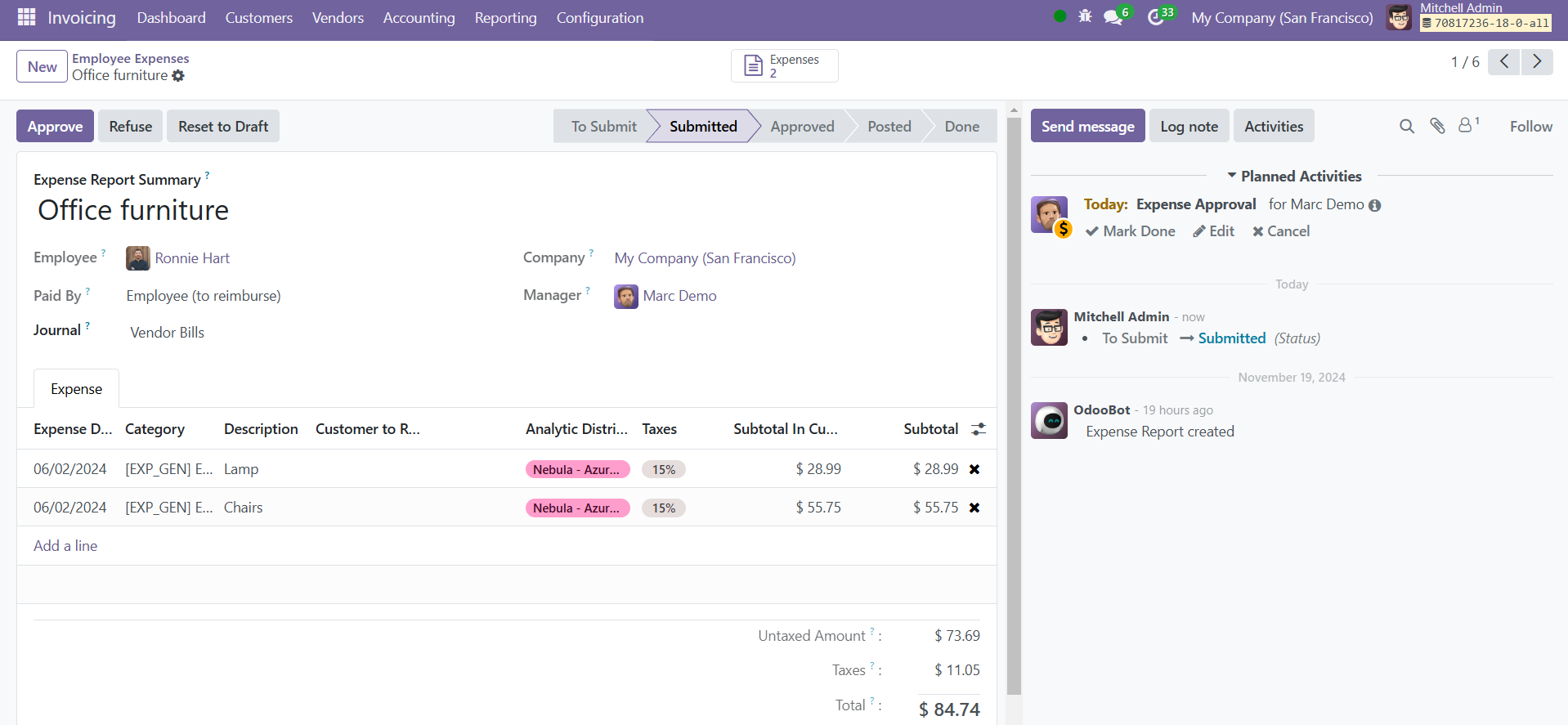 Odoo 18 Project