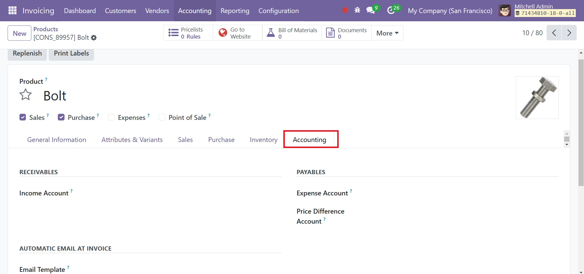 Odoo 18 Project