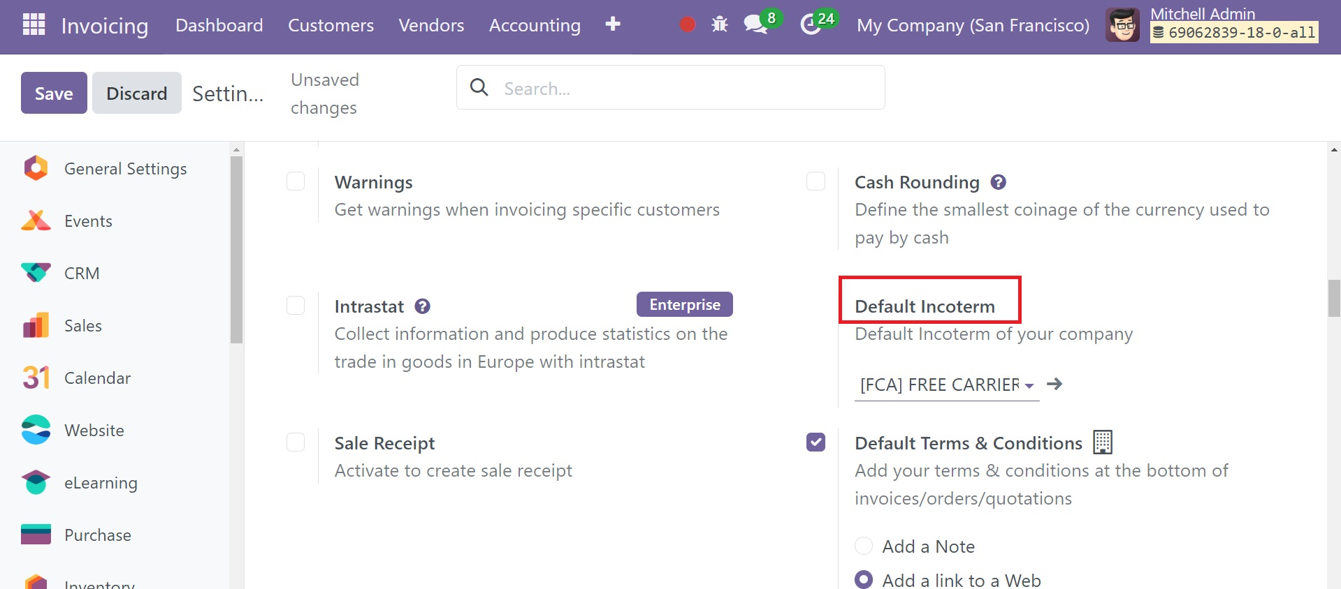 Odoo 18 Project