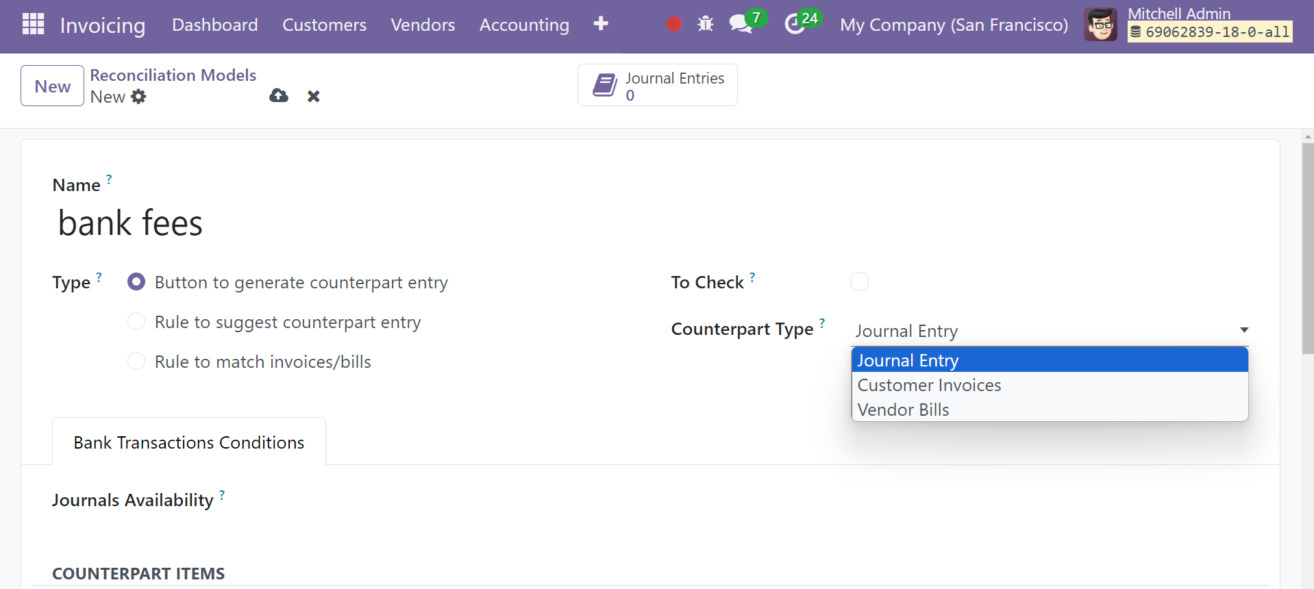 Odoo 18 Project
