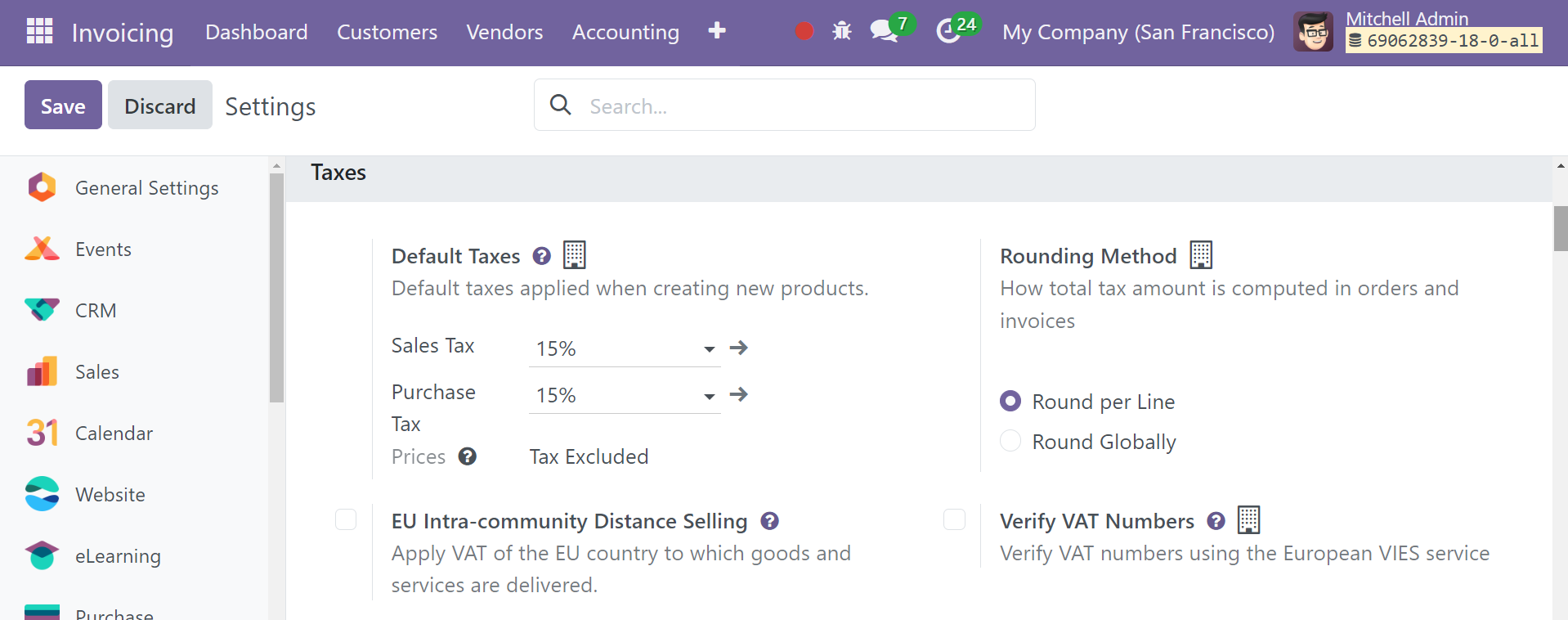 Odoo 18 Project