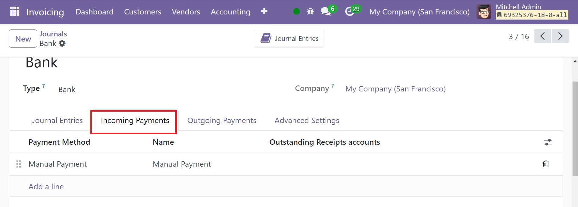 Odoo 18 Project