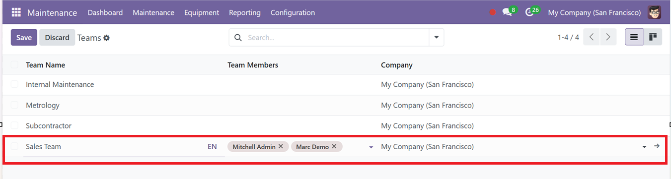 Odoo 18 Project