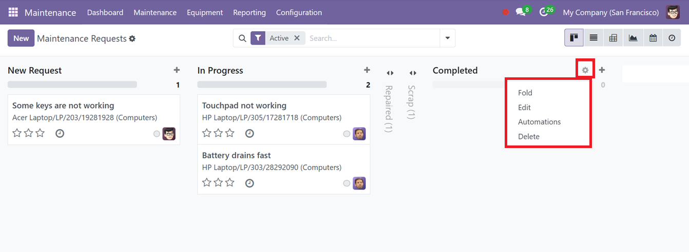 Odoo 18 Project