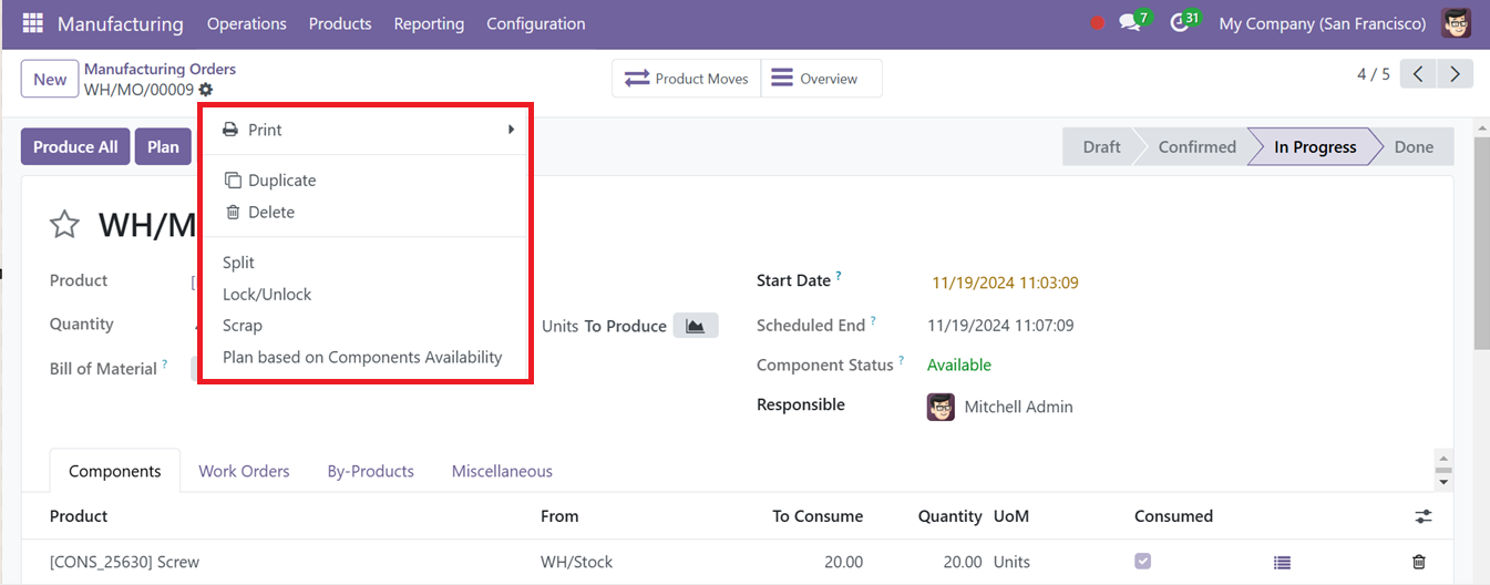 Odoo 18 Project