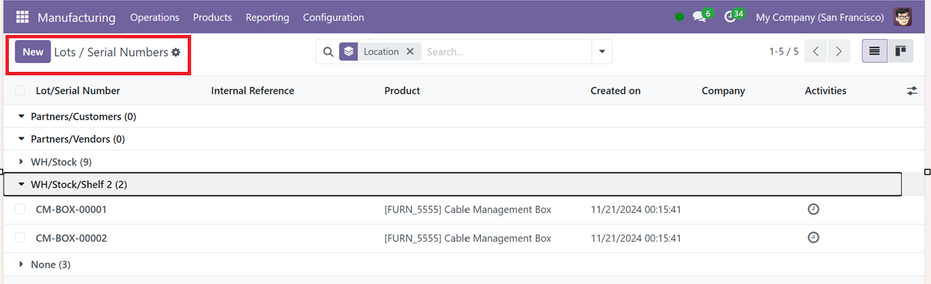 Odoo 18 Project