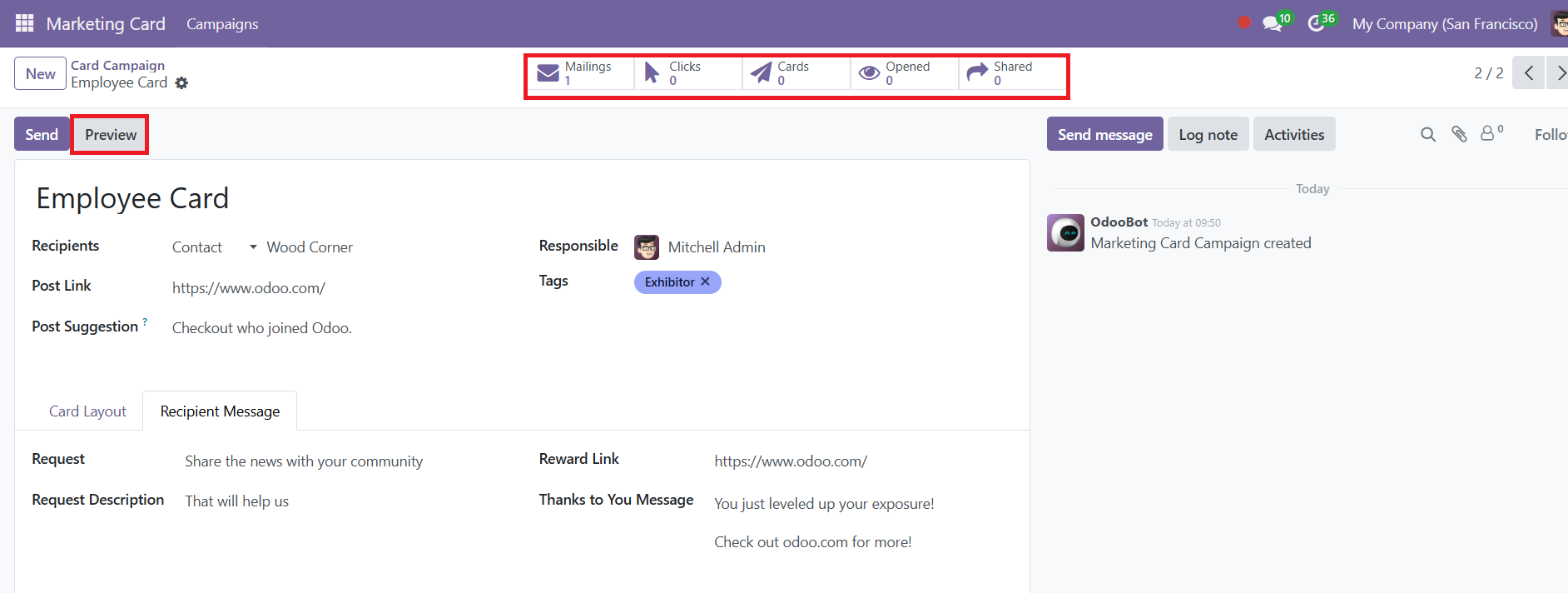 Odoo 18 Project