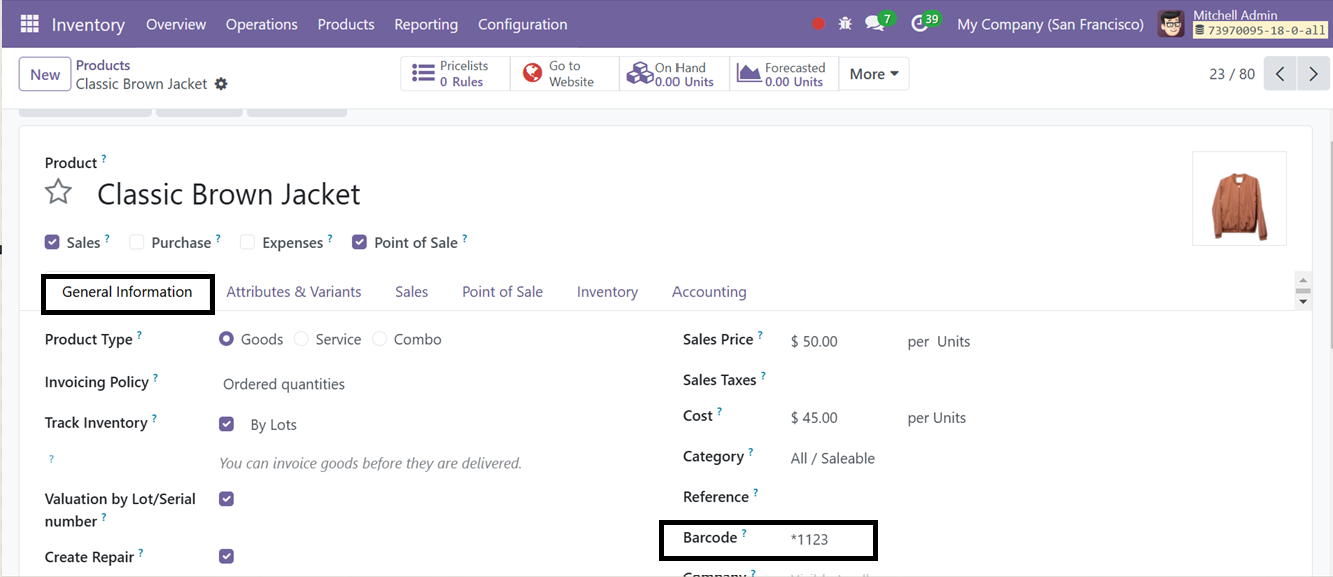 Odoo 18 point of sale and restaurant