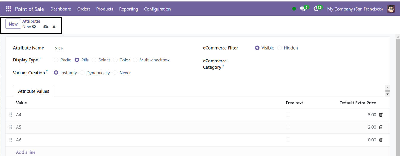 Odoo 18 point of sale and restaurant