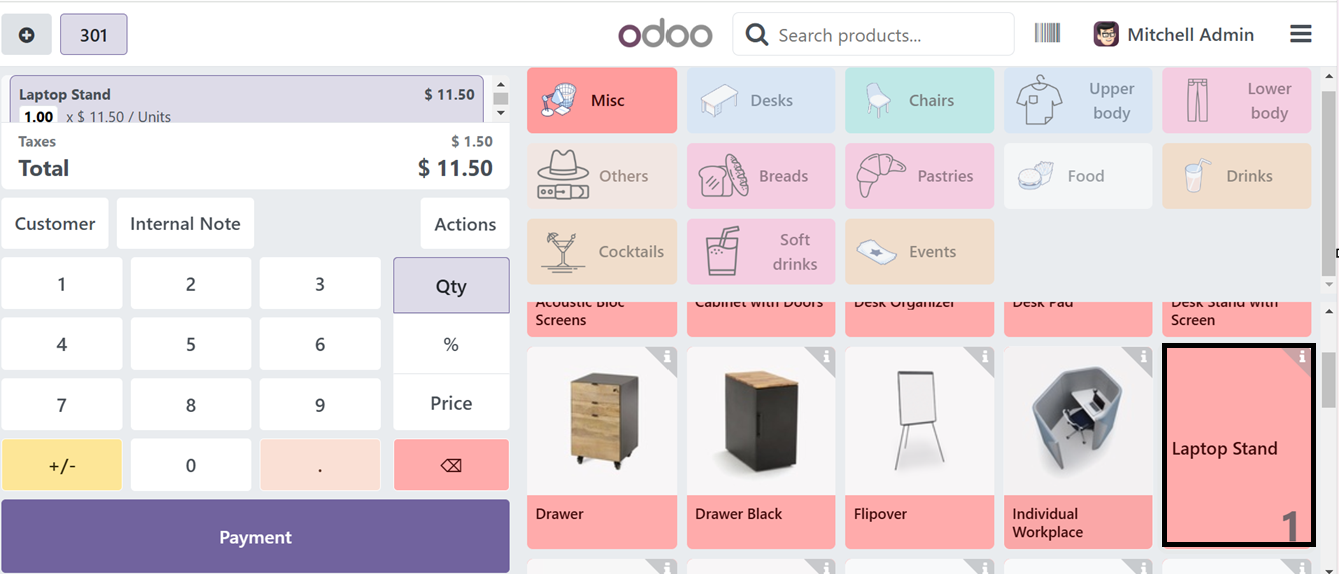 Odoo 18 point of sale and restaurant