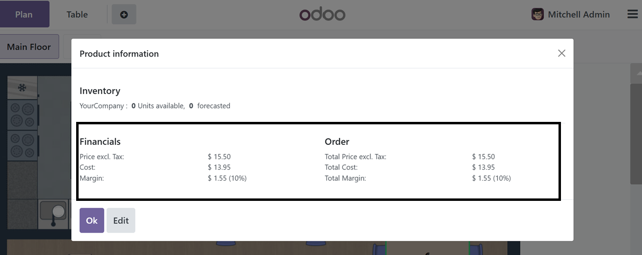 Odoo 18 point of sale and restaurant